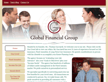 Tablet Screenshot of globalfinancialgroup.com